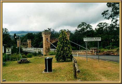 Hampden Bridge, Kangaroo Valley, near Nowra