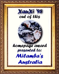 Out of this World award