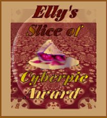 Elly's Slice of Cyber Pie Award